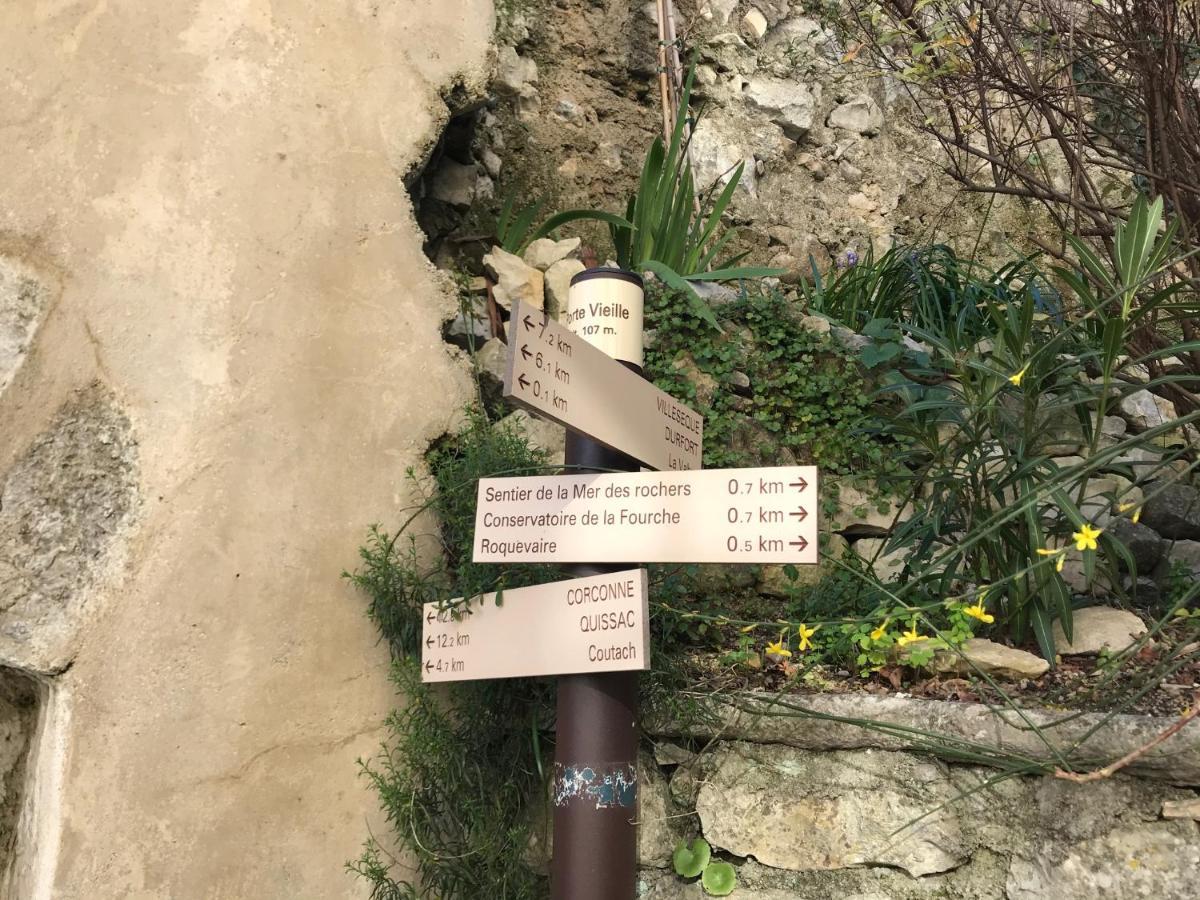 Charmant Logis Dans La Catiche De Loutre, Maison Medievale Sauve Esterno foto